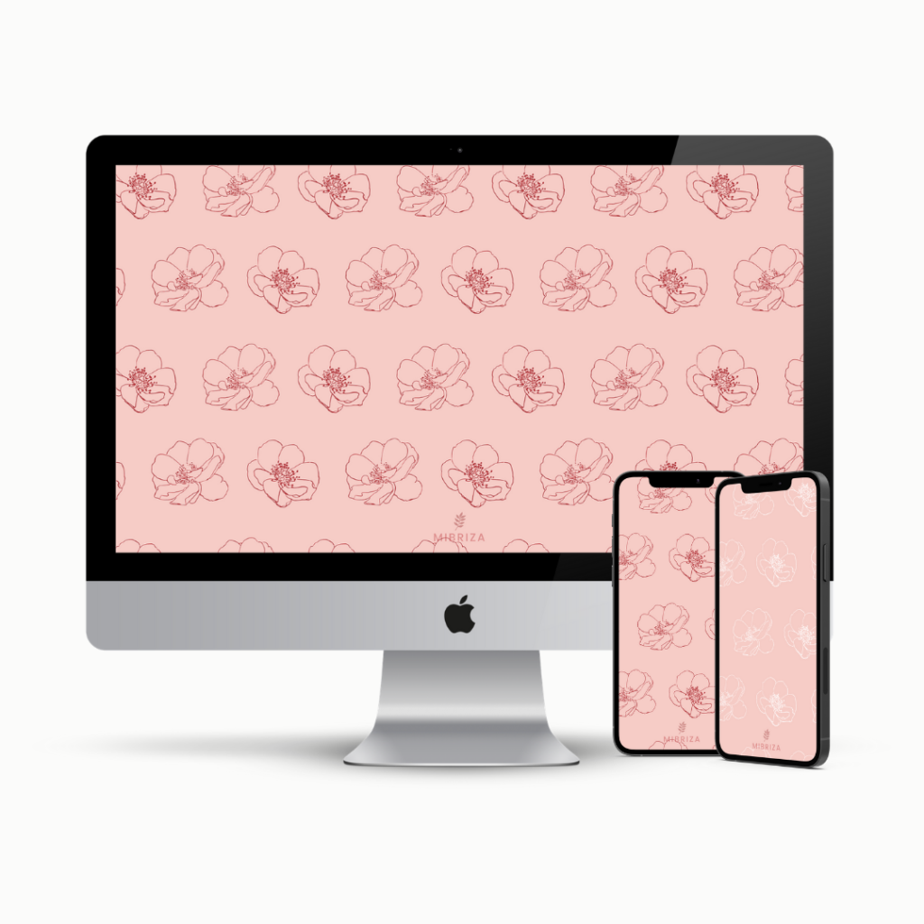 Pink And White Aesthetic Desktop Wallpapers