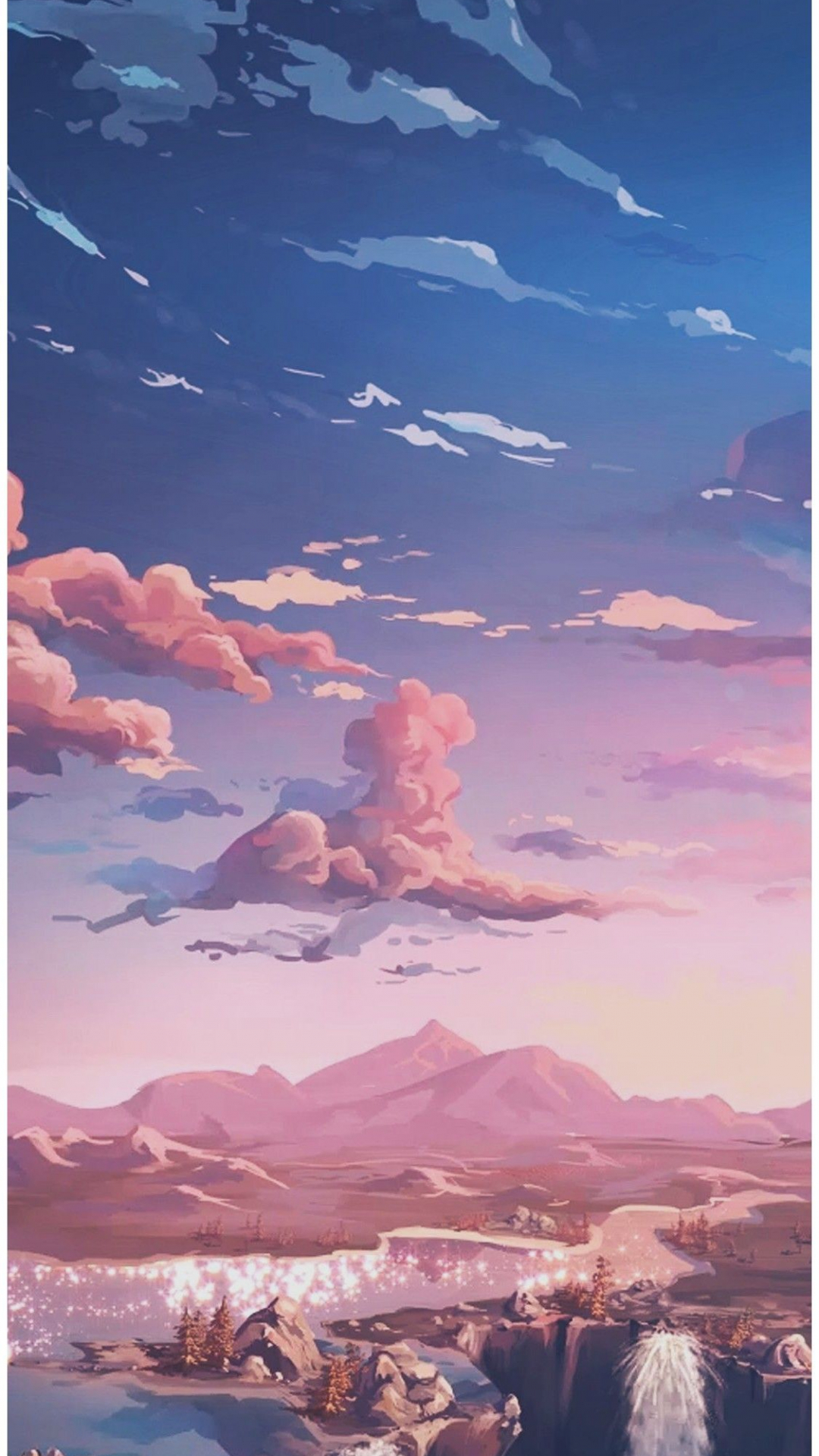 Pink Anime Aesthetic Wallpapers