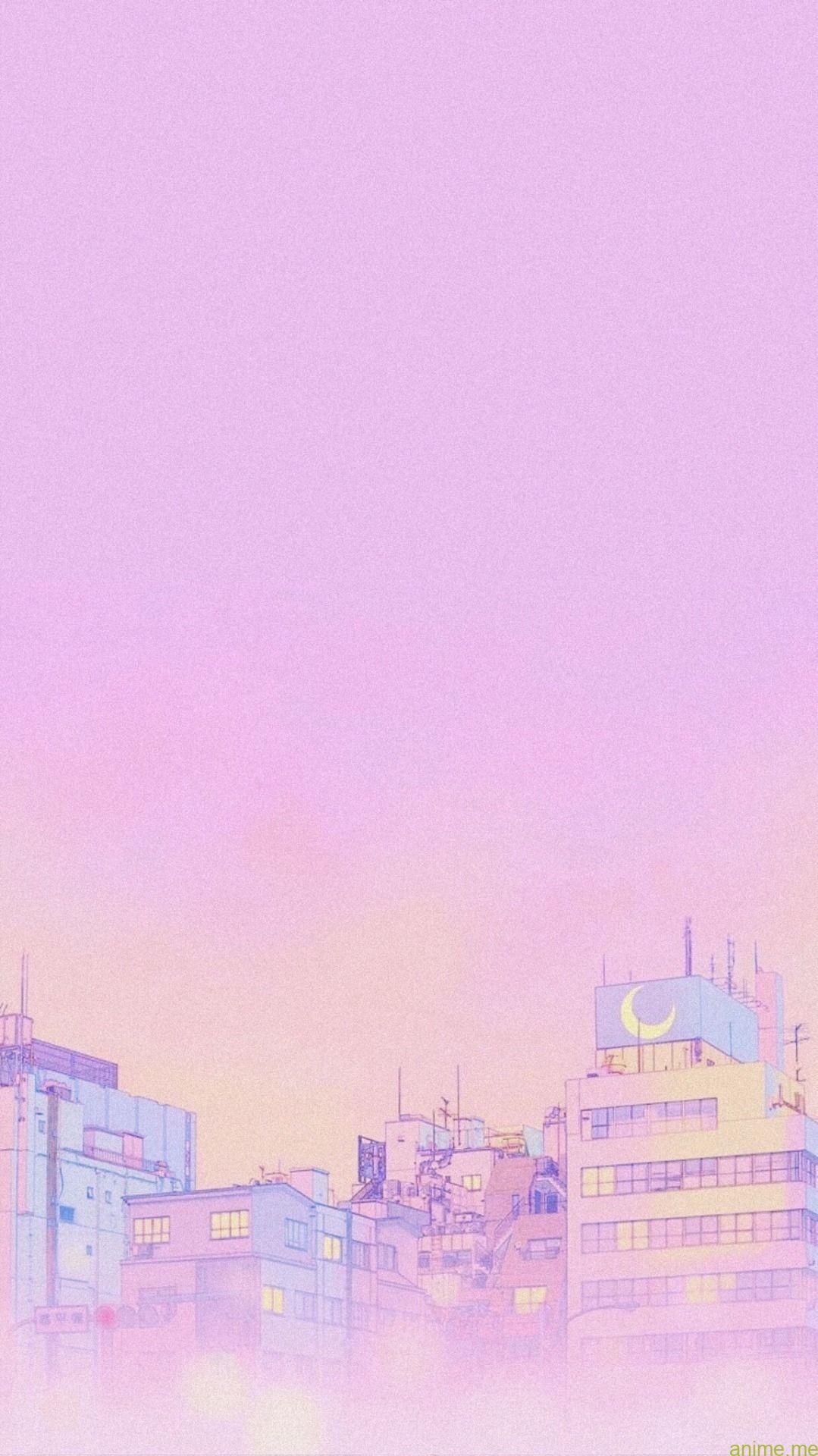 Pink Anime Aesthetic Wallpapers