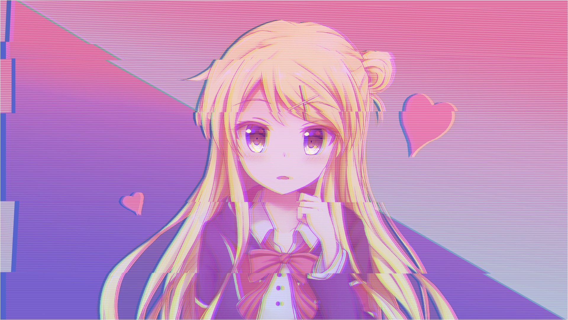 Pink Anime Aesthetic Wallpapers