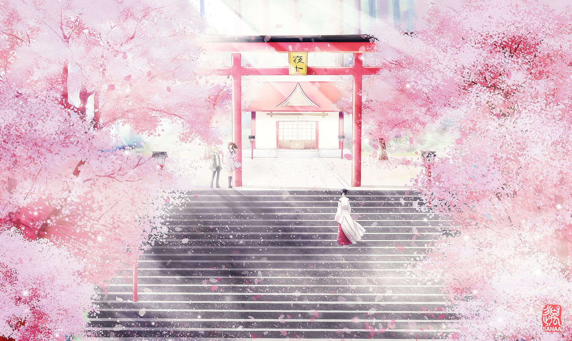 Pink Anime Aesthetic Wallpapers