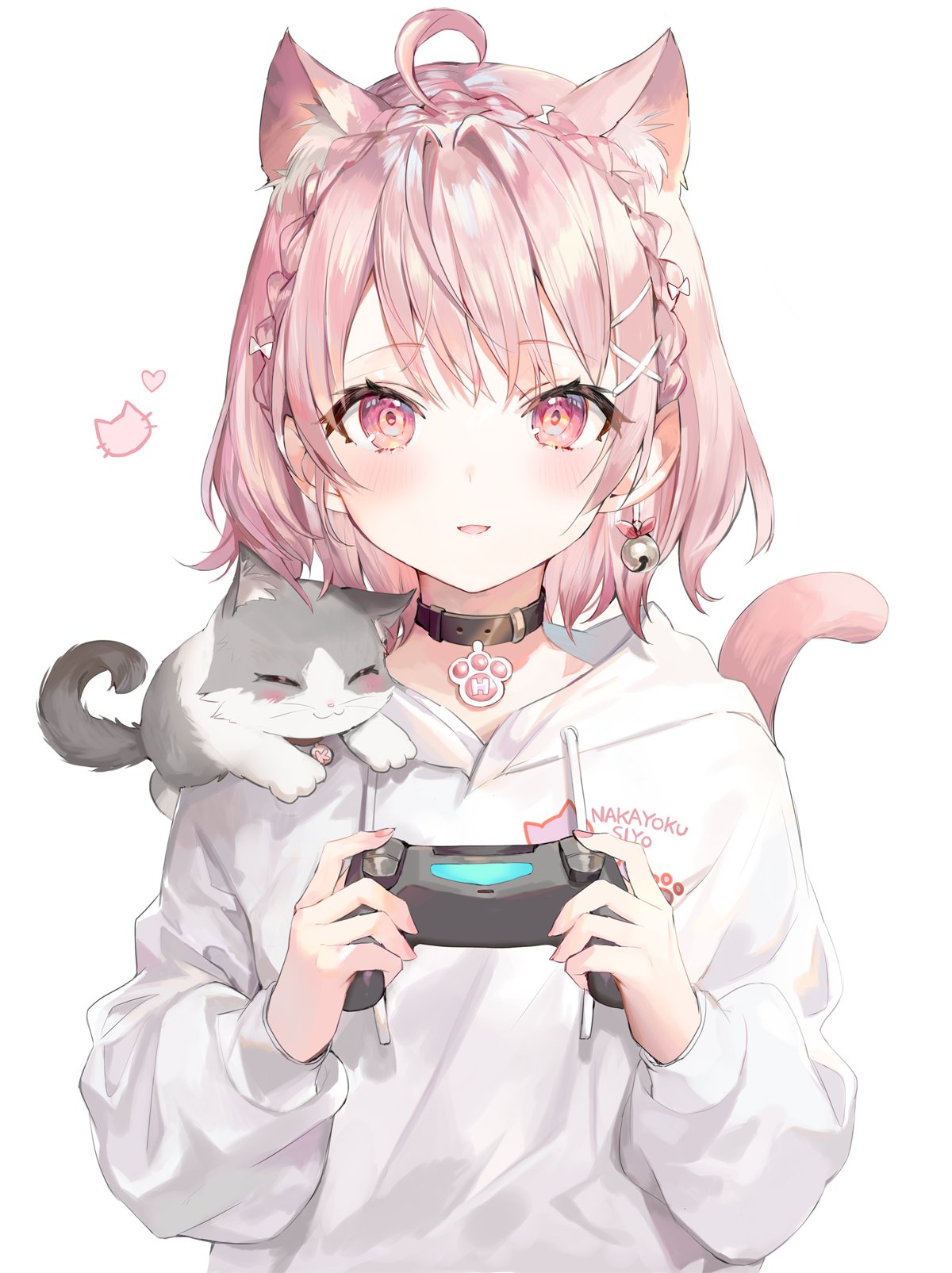 Pink Anime Cat Girl Wallpapers