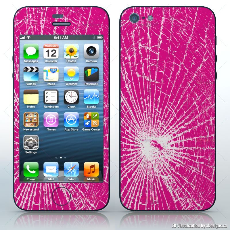 Pink Apple Iphone 5 Wallpapers