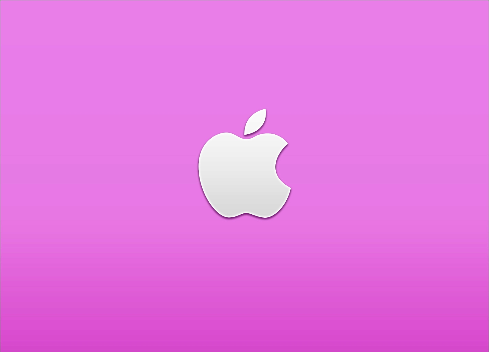 Pink Apple Logo Wallpapers