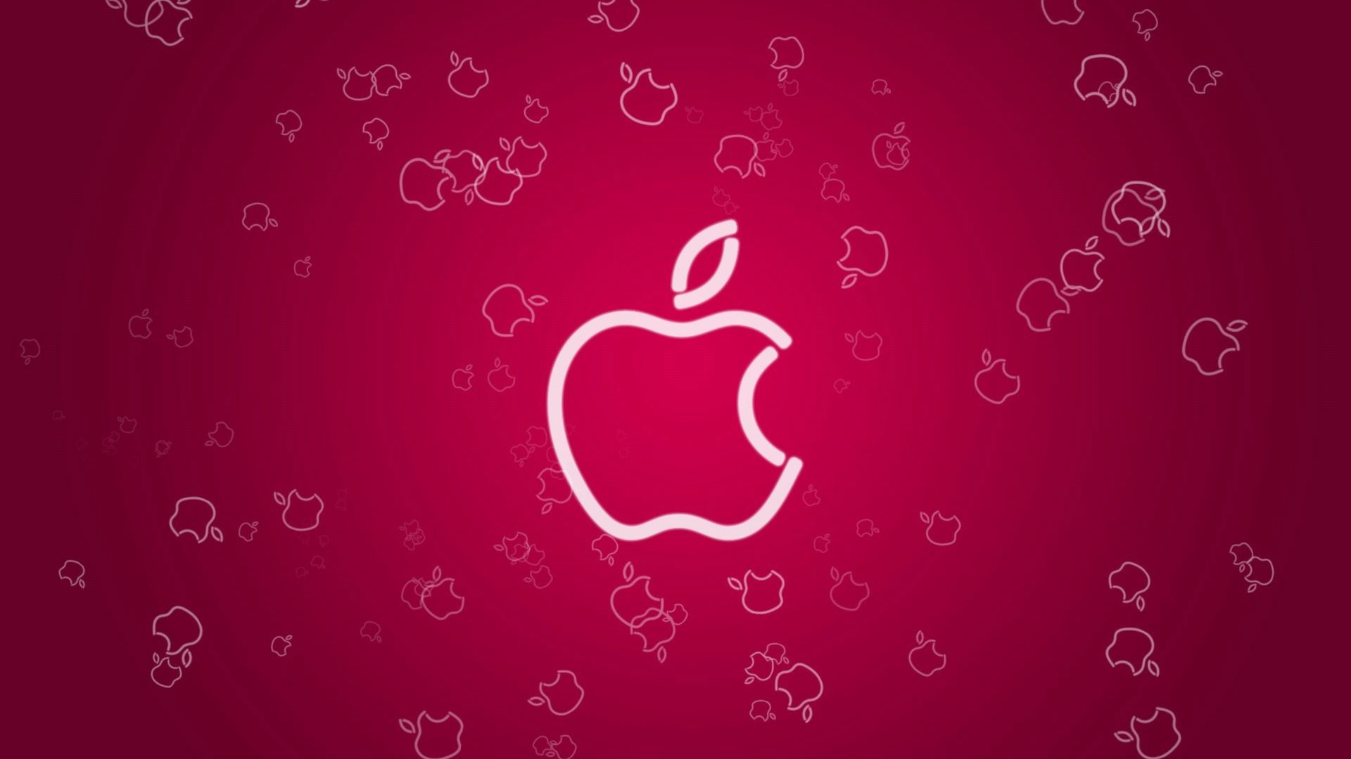 Pink Apple Logo Wallpapers