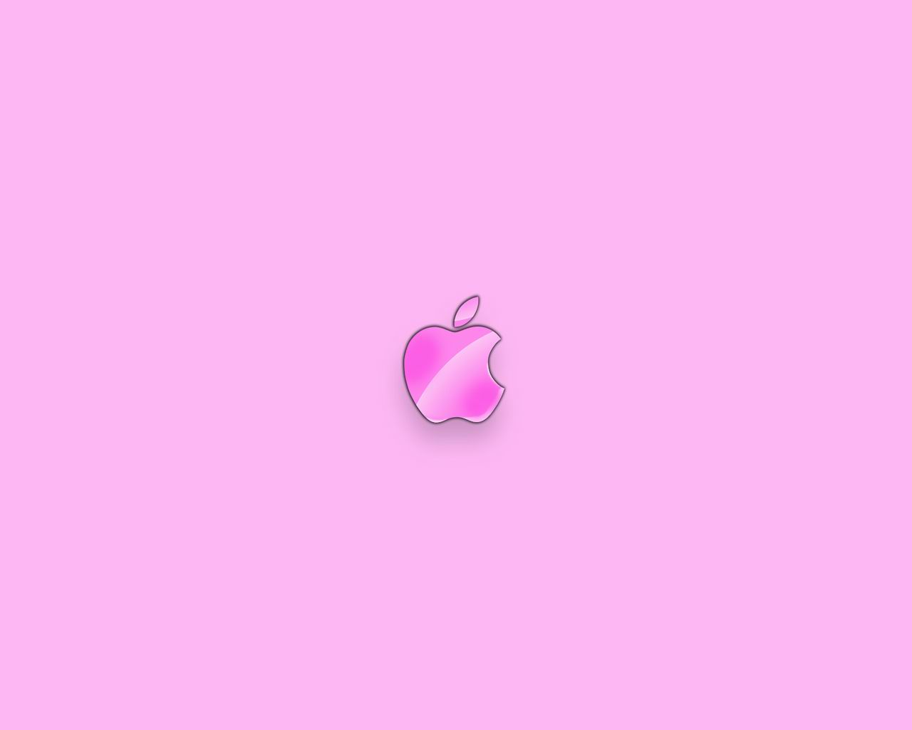 Pink Apple Logo Wallpapers