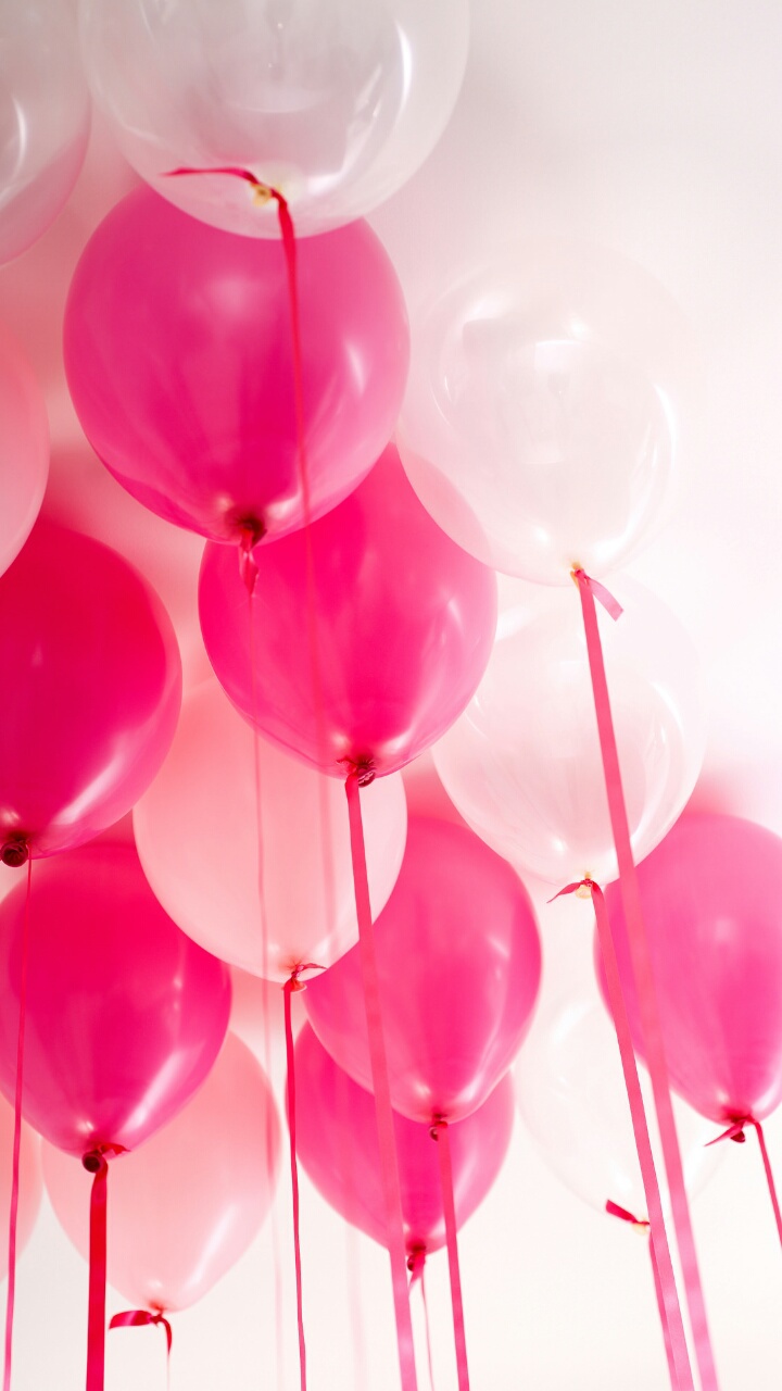 Pink Balloon Wallpapers