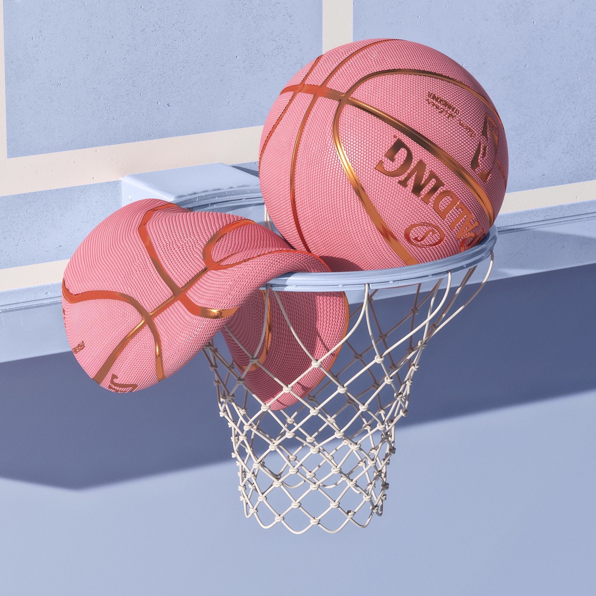 Pink Basketball Wallpapers