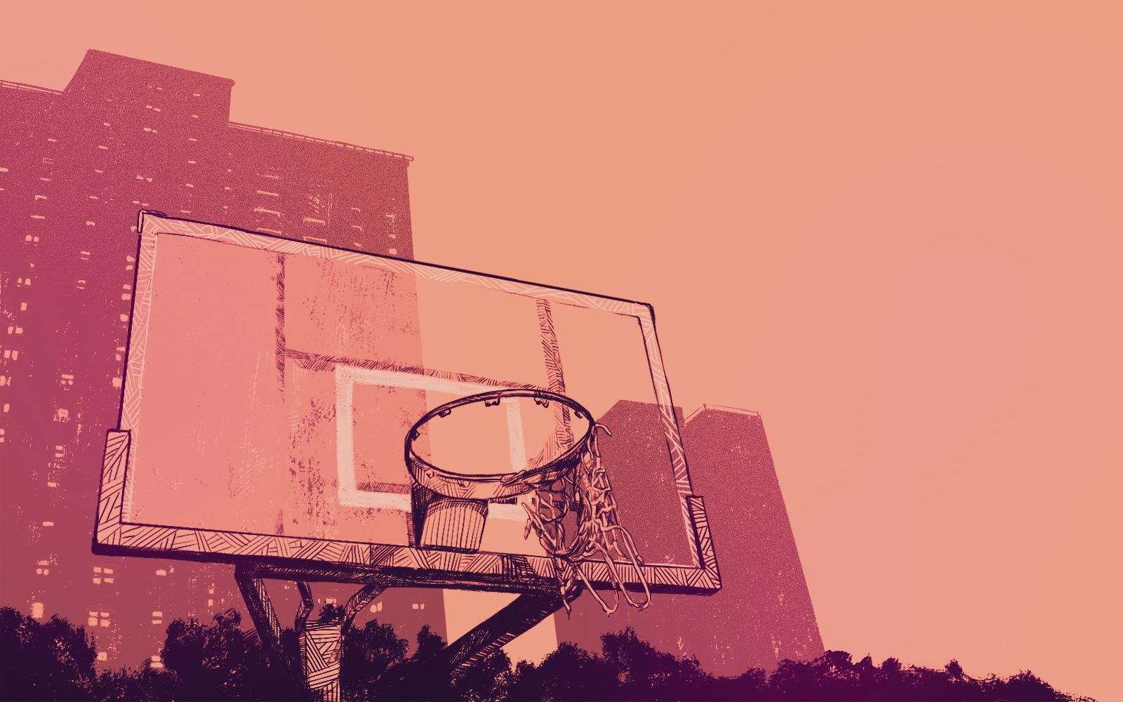 Pink Basketball Wallpapers