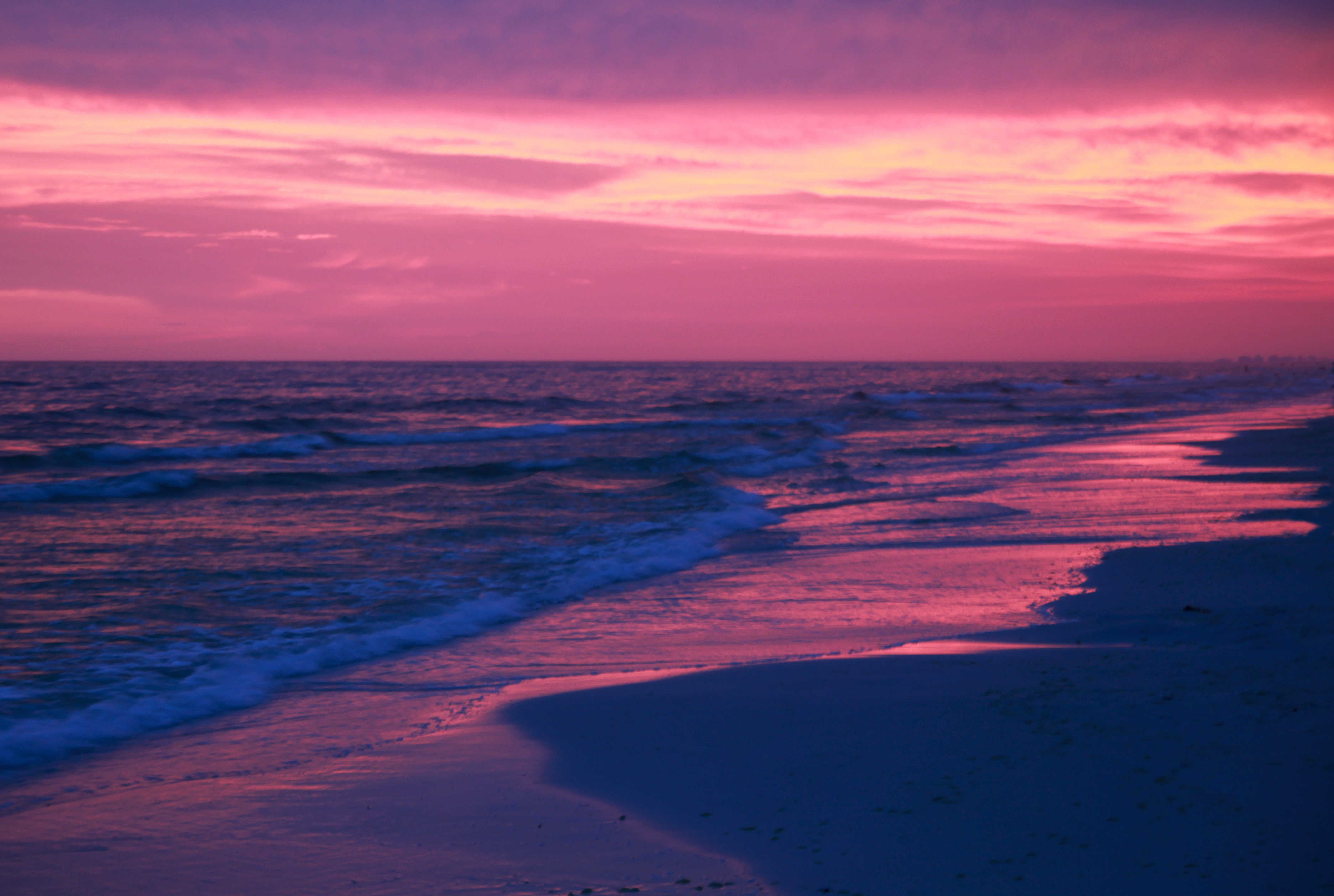 Pink Beach Aesthetic Wallpapers