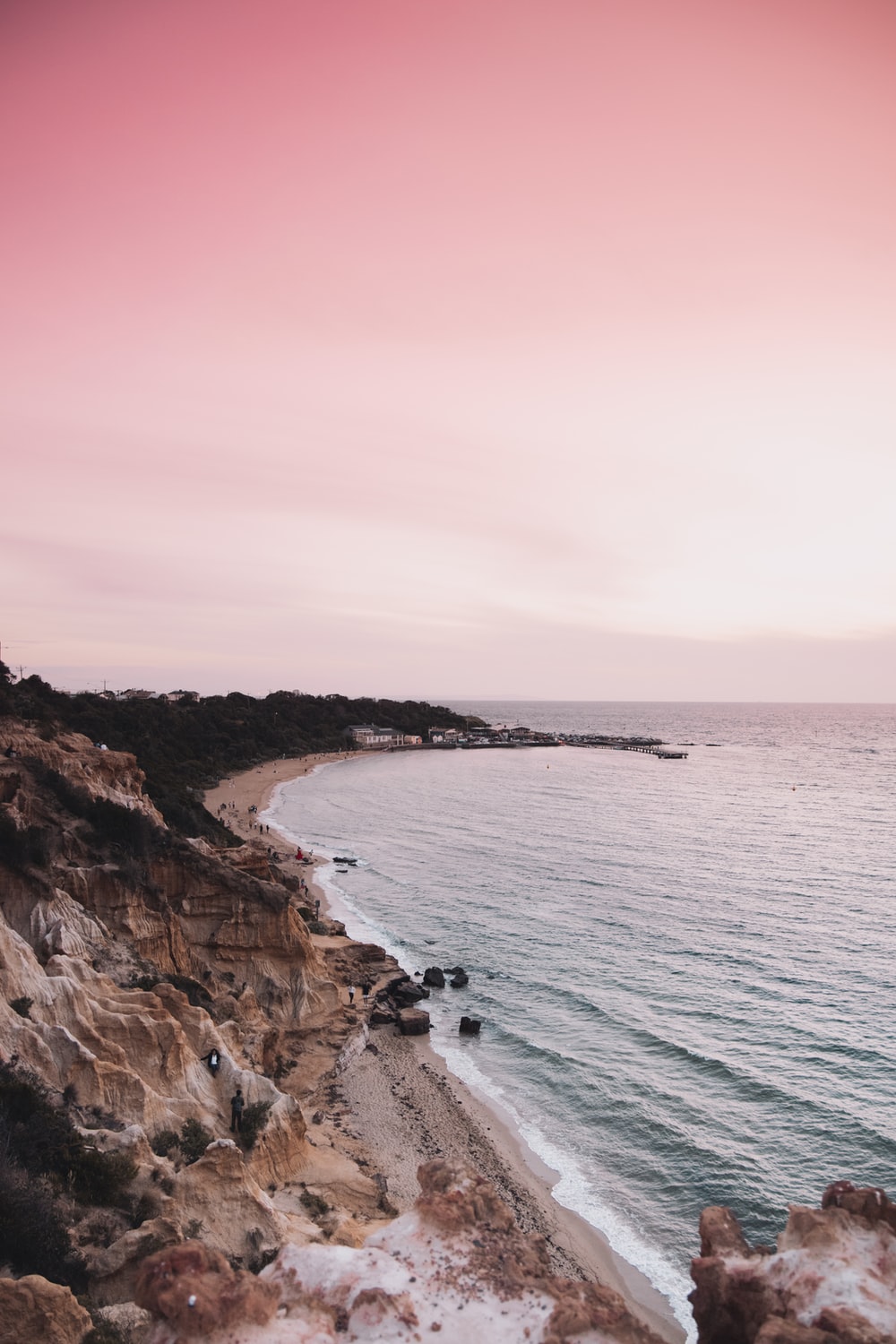 Pink Beach Aesthetic Wallpapers