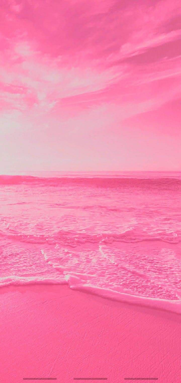 Pink Beach Iphone Wallpapers