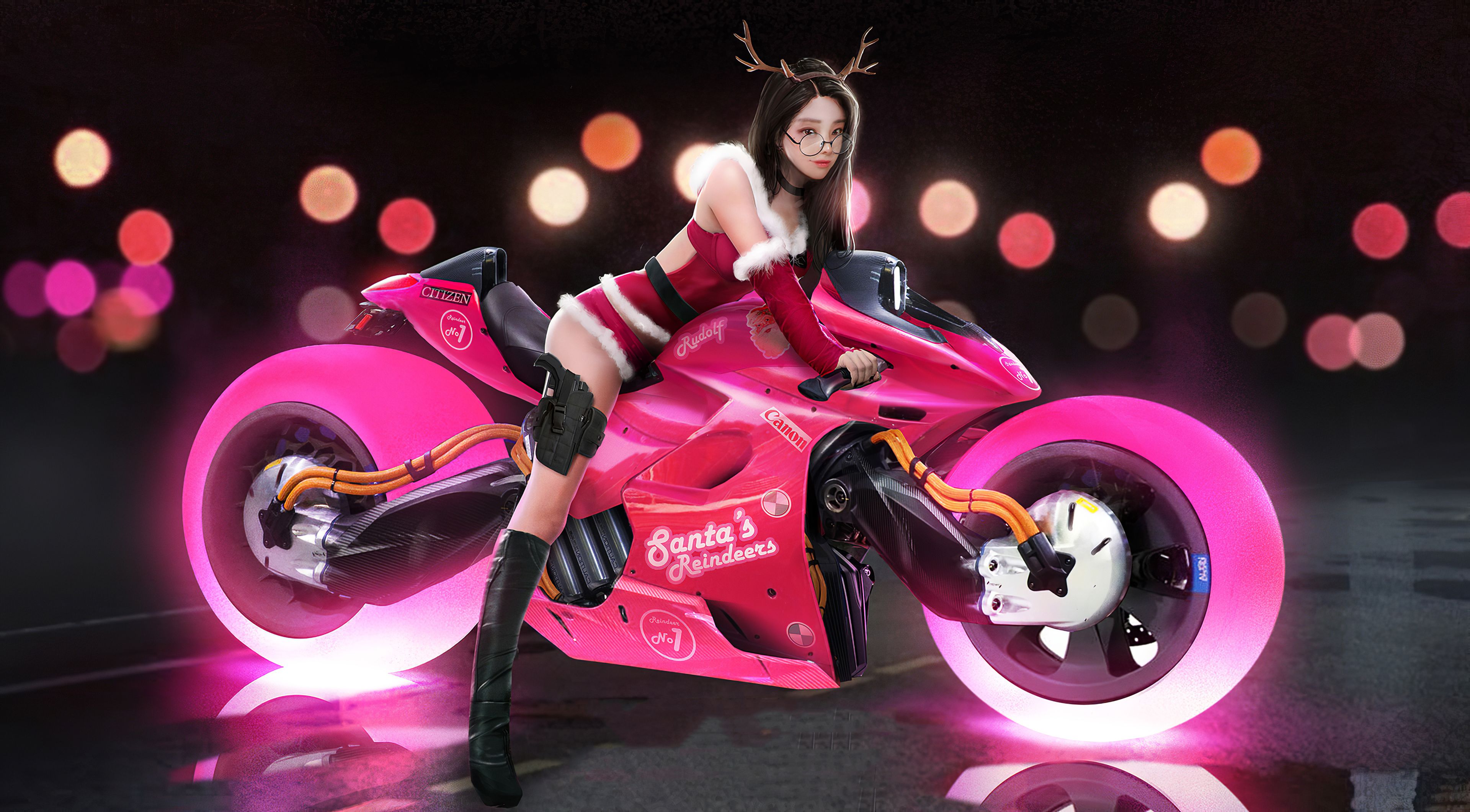 Pink Bike Wallpapers