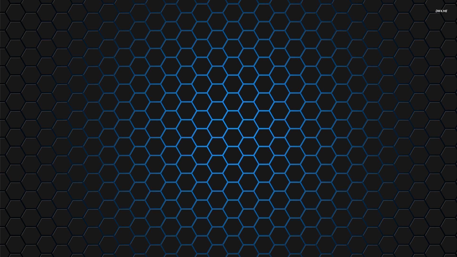 Pink Blue 4K Hexagon Wallpapers