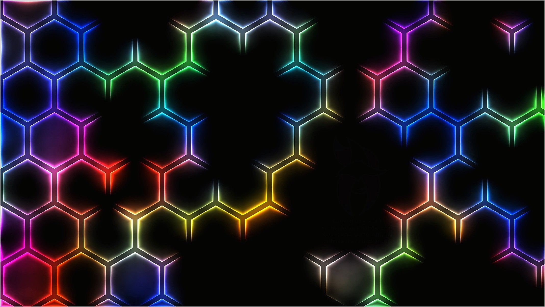 Pink Blue 4K Hexagon Wallpapers