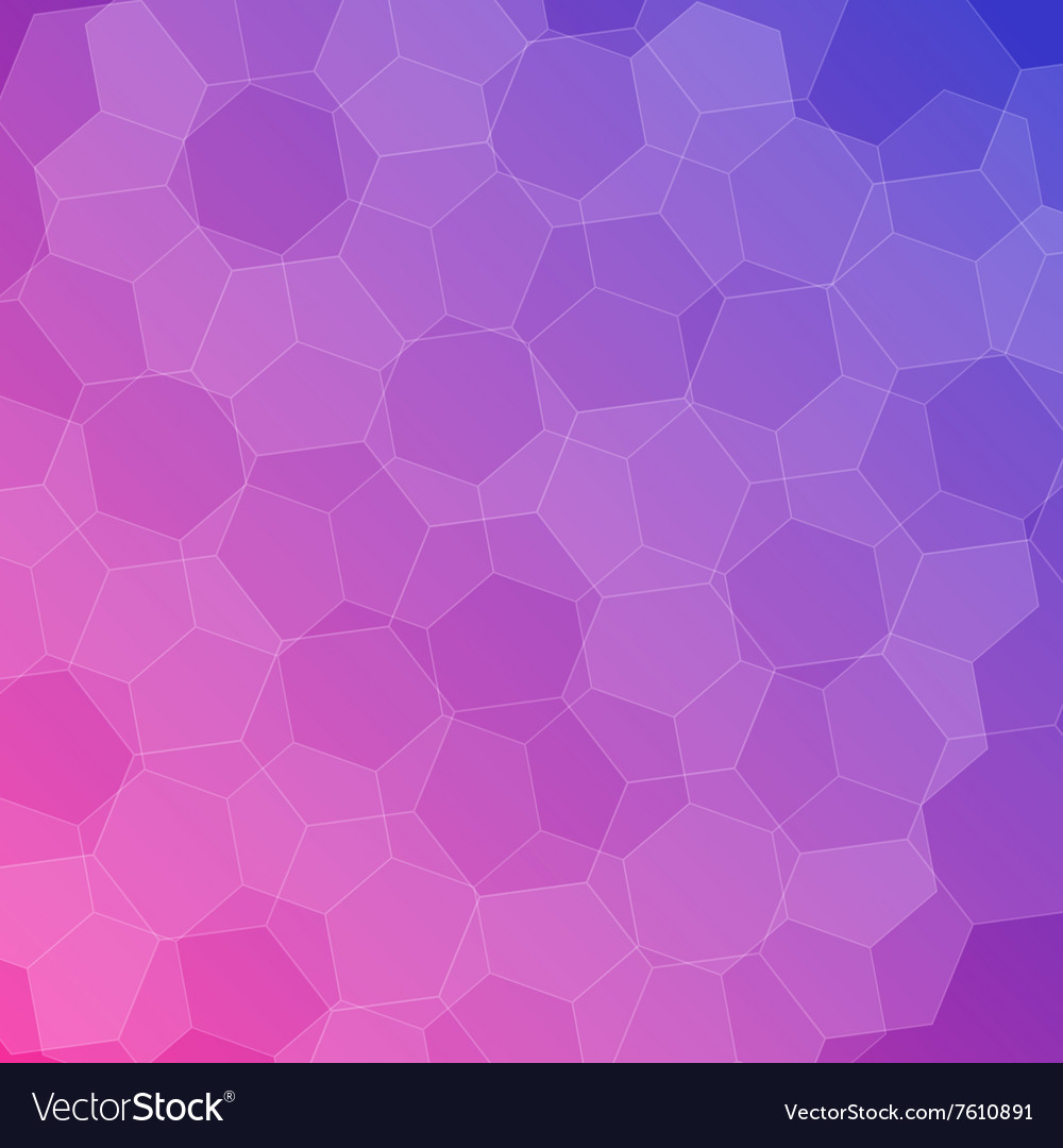 Pink Blue 4K Hexagon Wallpapers