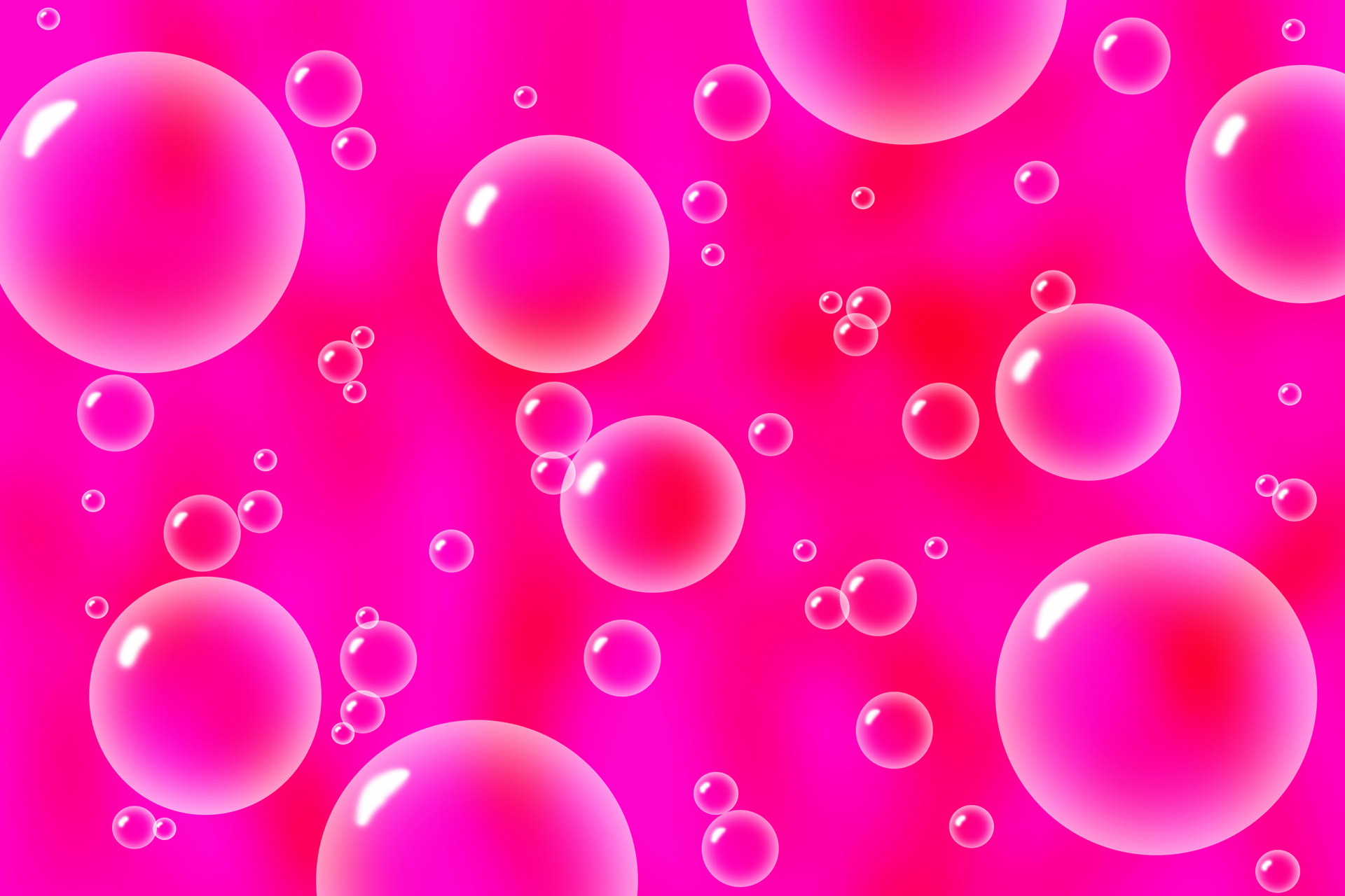 Pink Bubbles Wallpapers