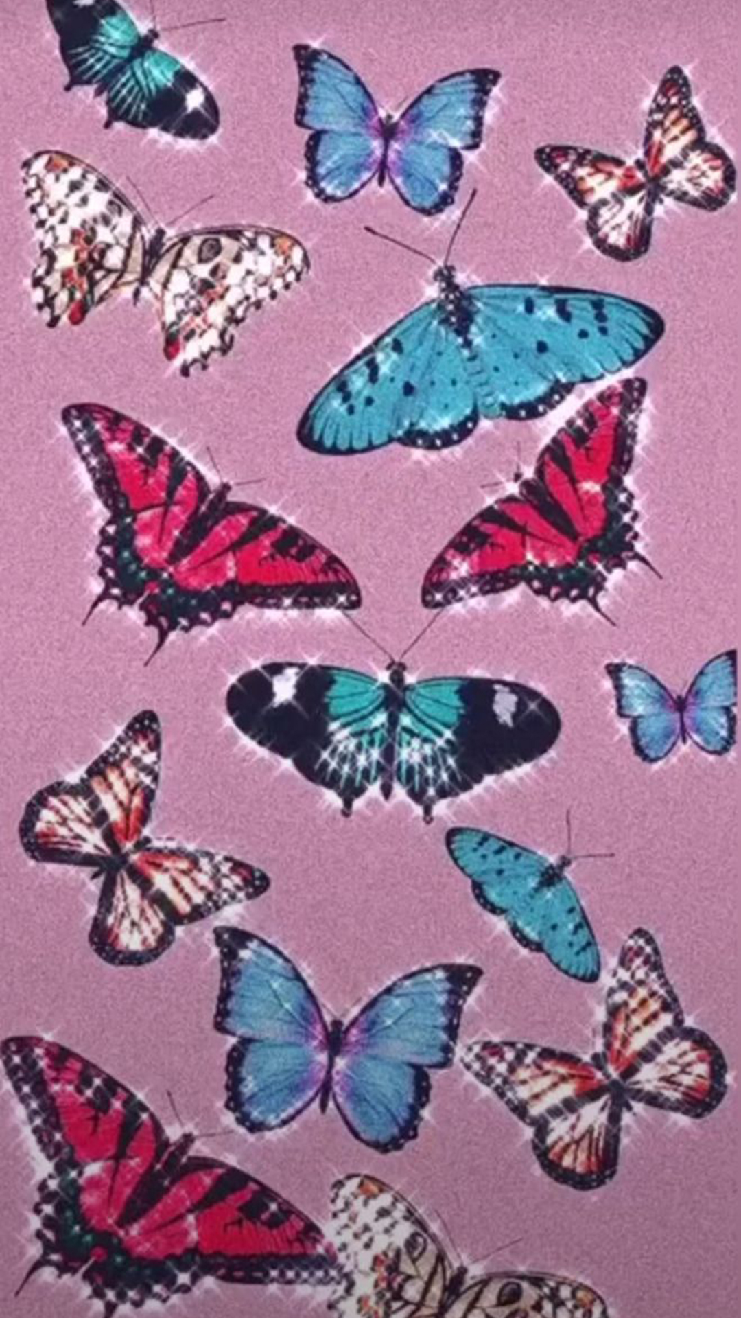 Pink Butterfly Aesthetic Wallpapers