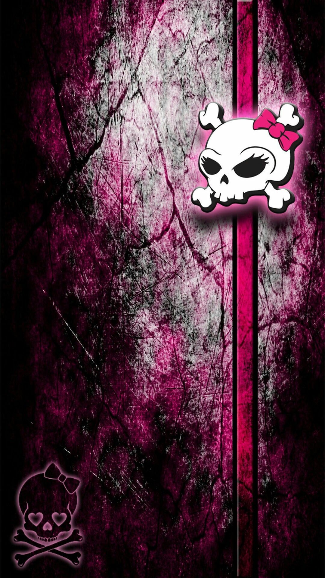 Pink Camo Skull Wallpapers