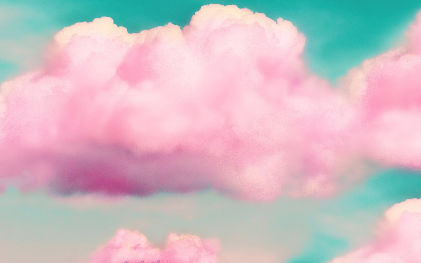 Pink Clouds Aesthetic Wallpapers