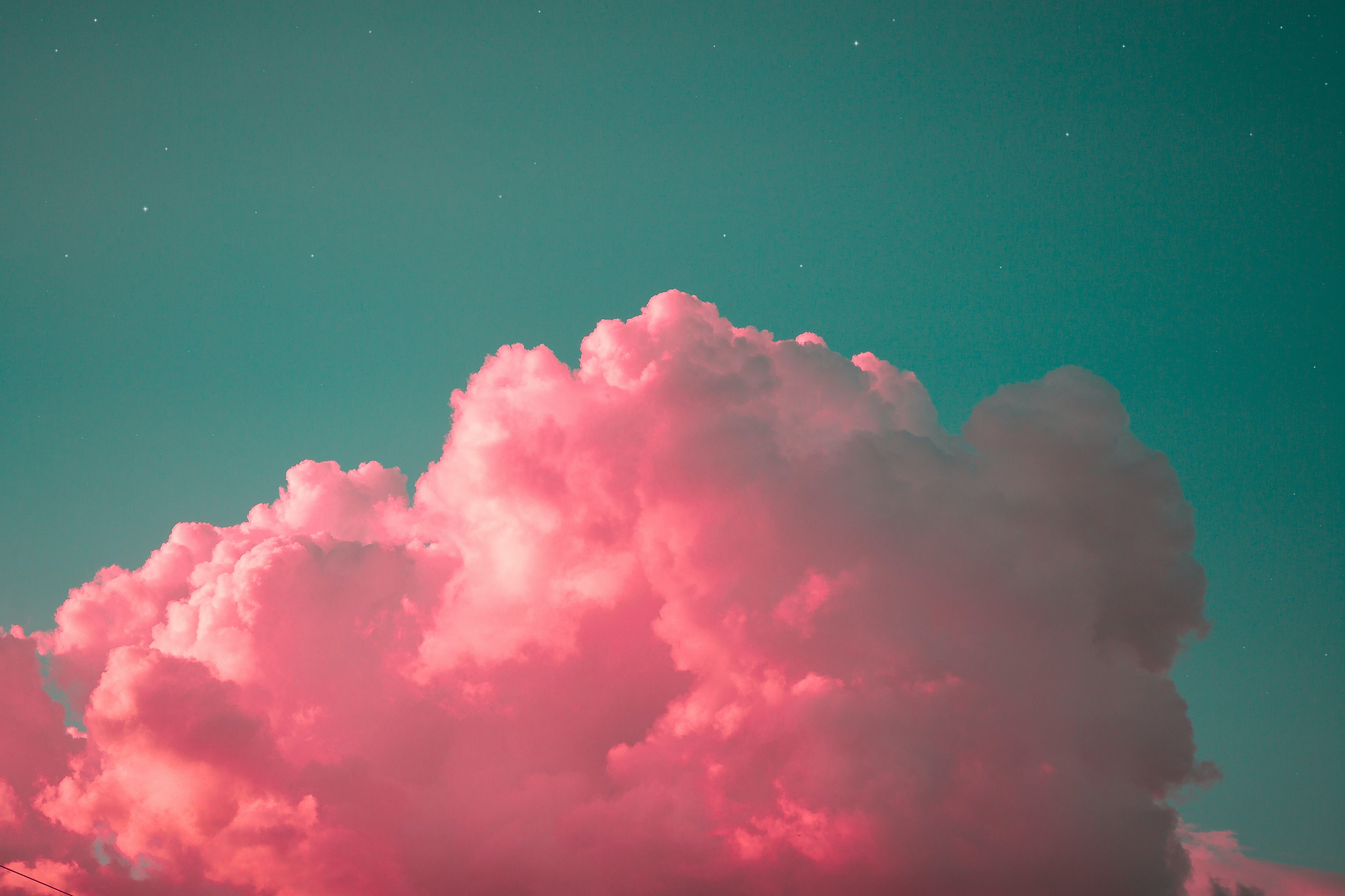 Pink Clouds Sky Wallpapers