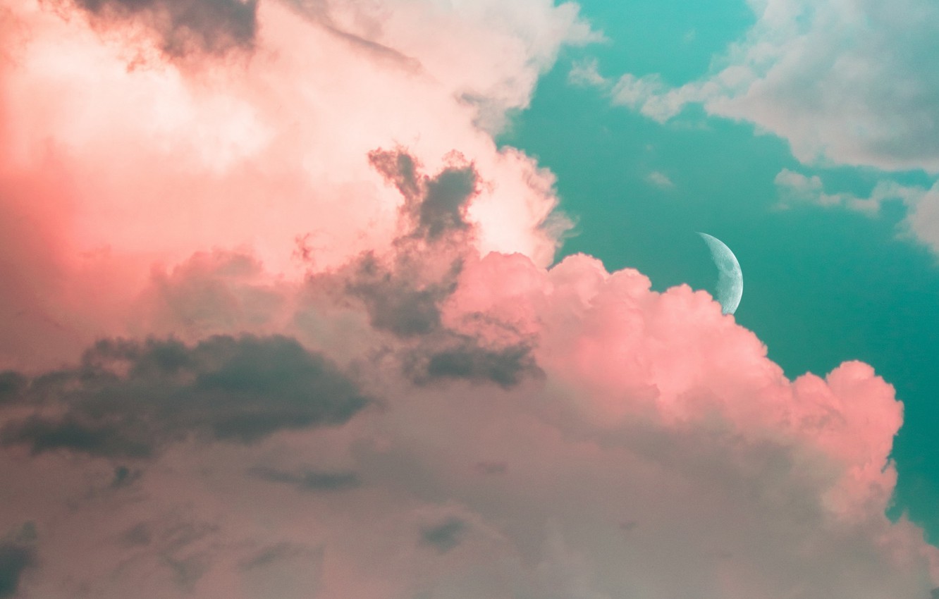 Pink Clouds Sky Wallpapers