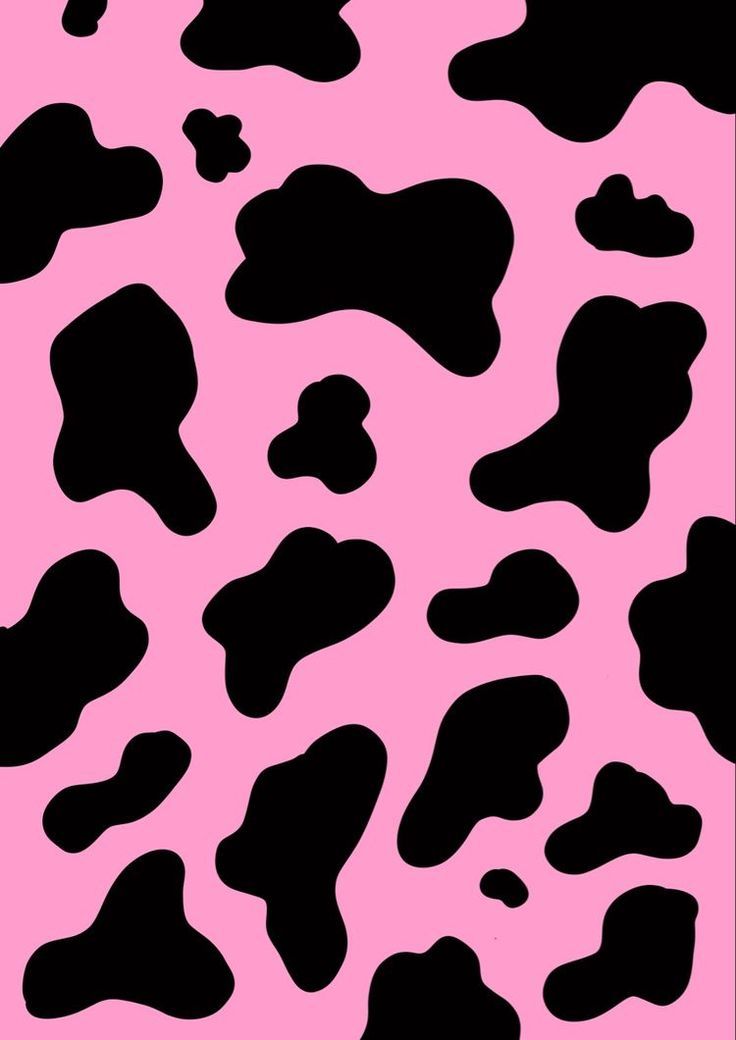 Pink Cow Print Wallpapers