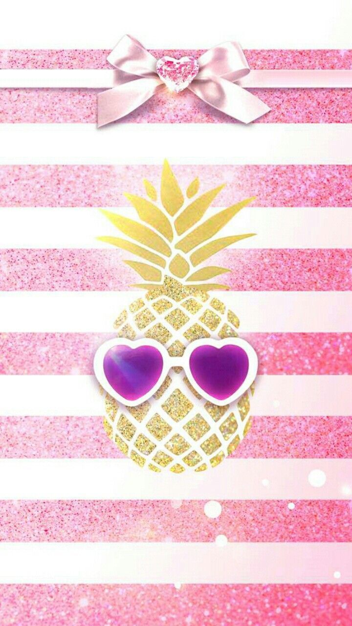 Pink Cute Pineapple Iphone Wallpapers