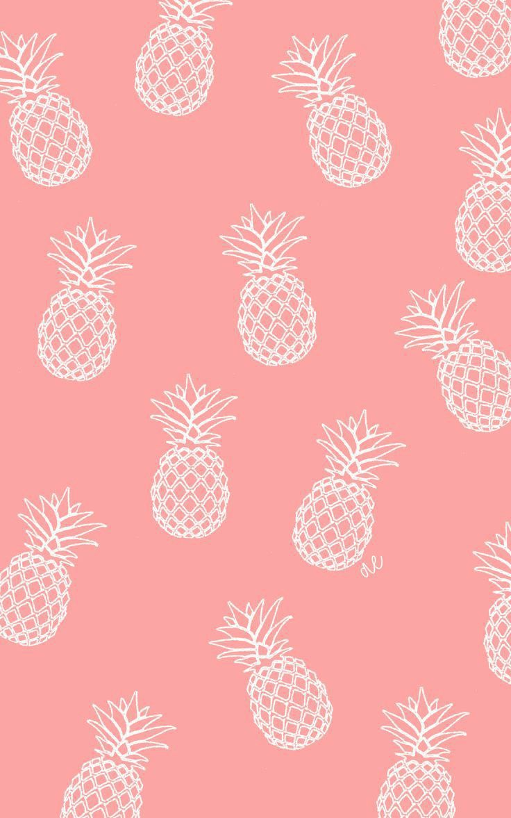 Pink Cute Pineapple Iphone Wallpapers