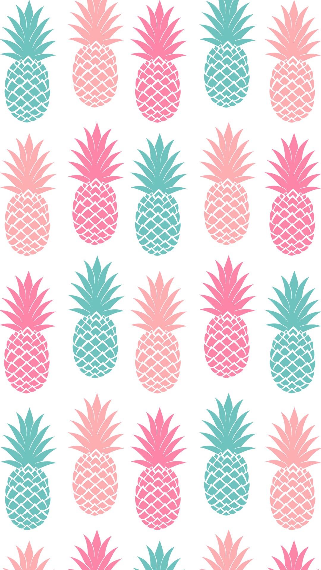 Pink Cute Pineapple Iphone Wallpapers