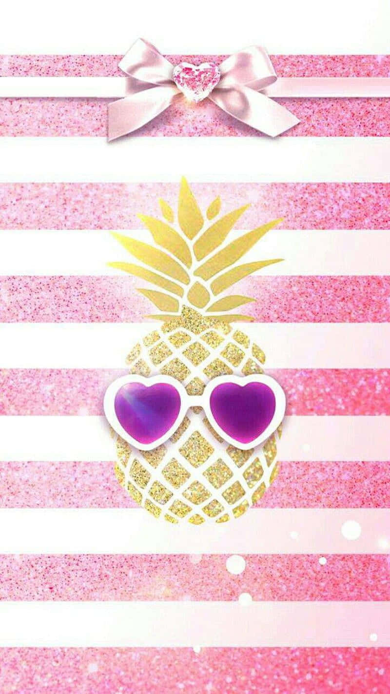 Pink Cute Pineapple Iphone Wallpapers