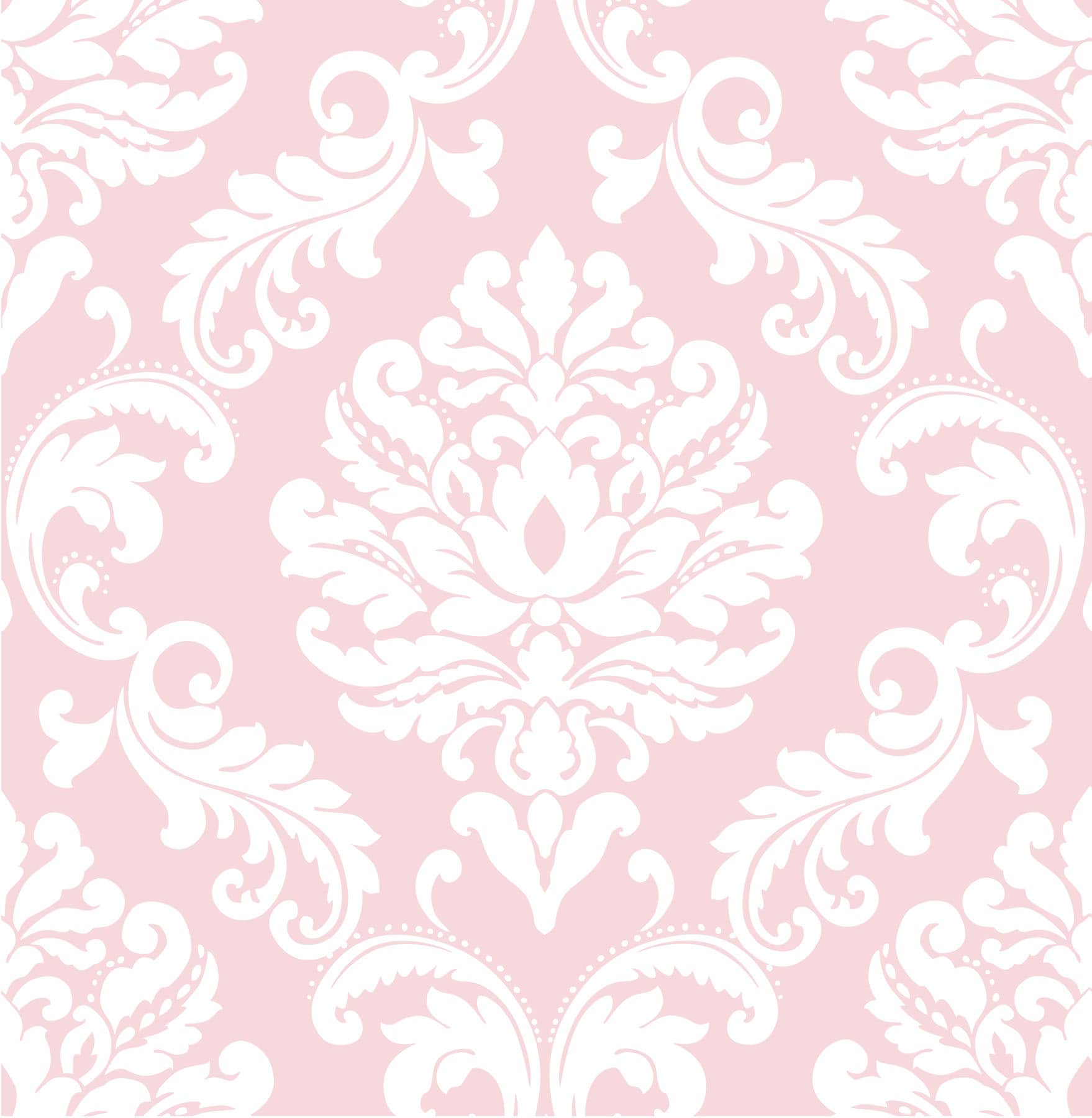 Pink Damask Wallpapers