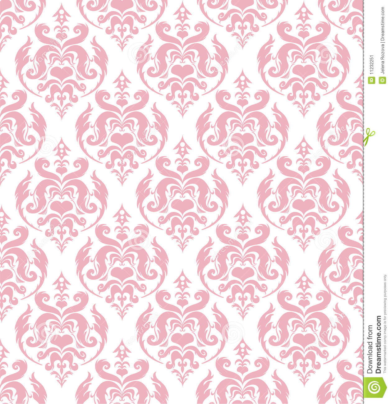 Pink Damask Wallpapers