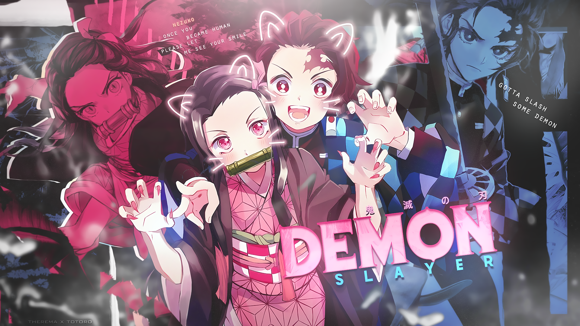 Pink Demon Wallpapers