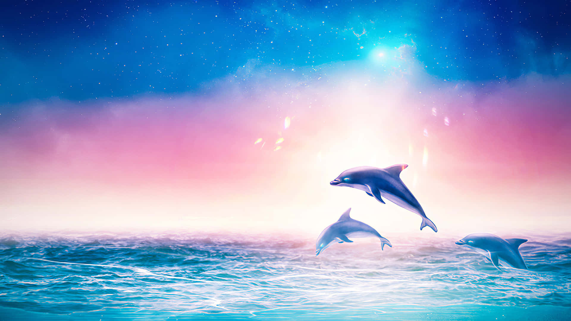 Pink Dolphins Wallpapers