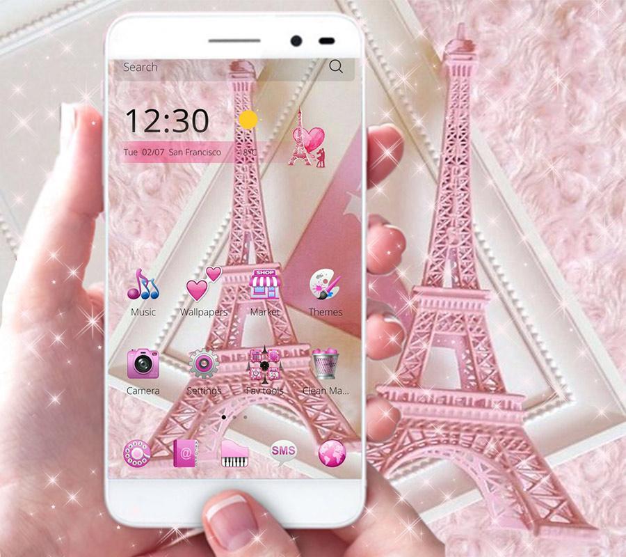 Pink Eiffel Tower Wallpapers