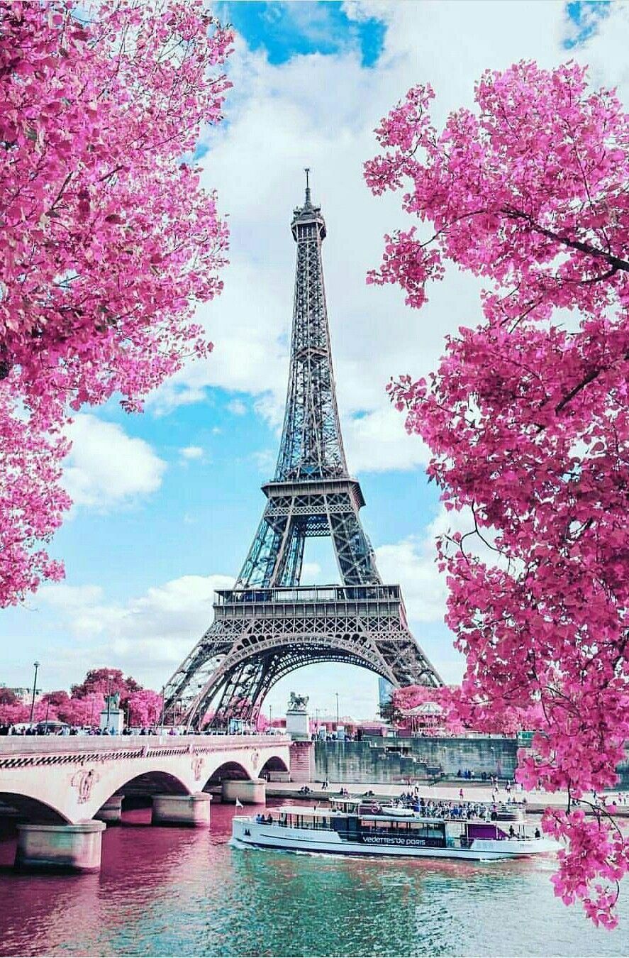 Pink Eiffel Tower Wallpapers