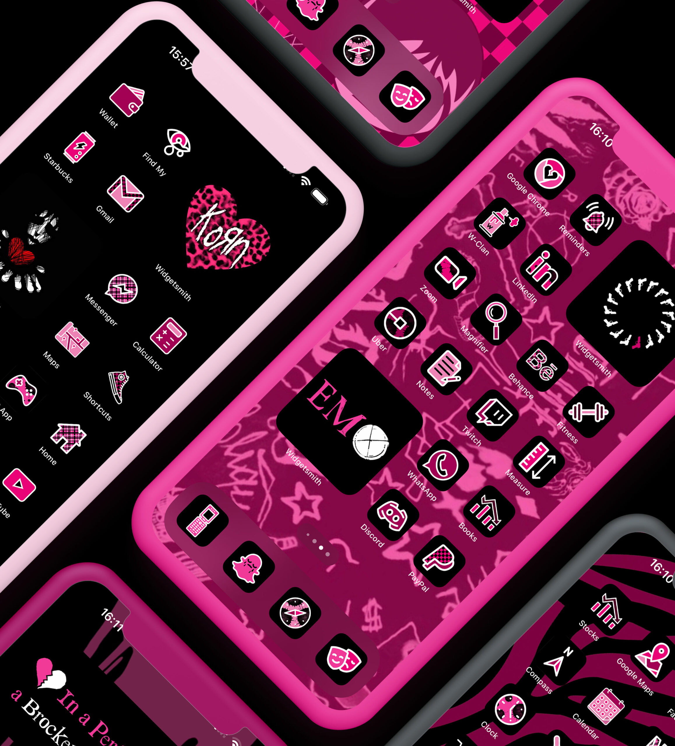 Pink Emo Aesthetic Wallpapers