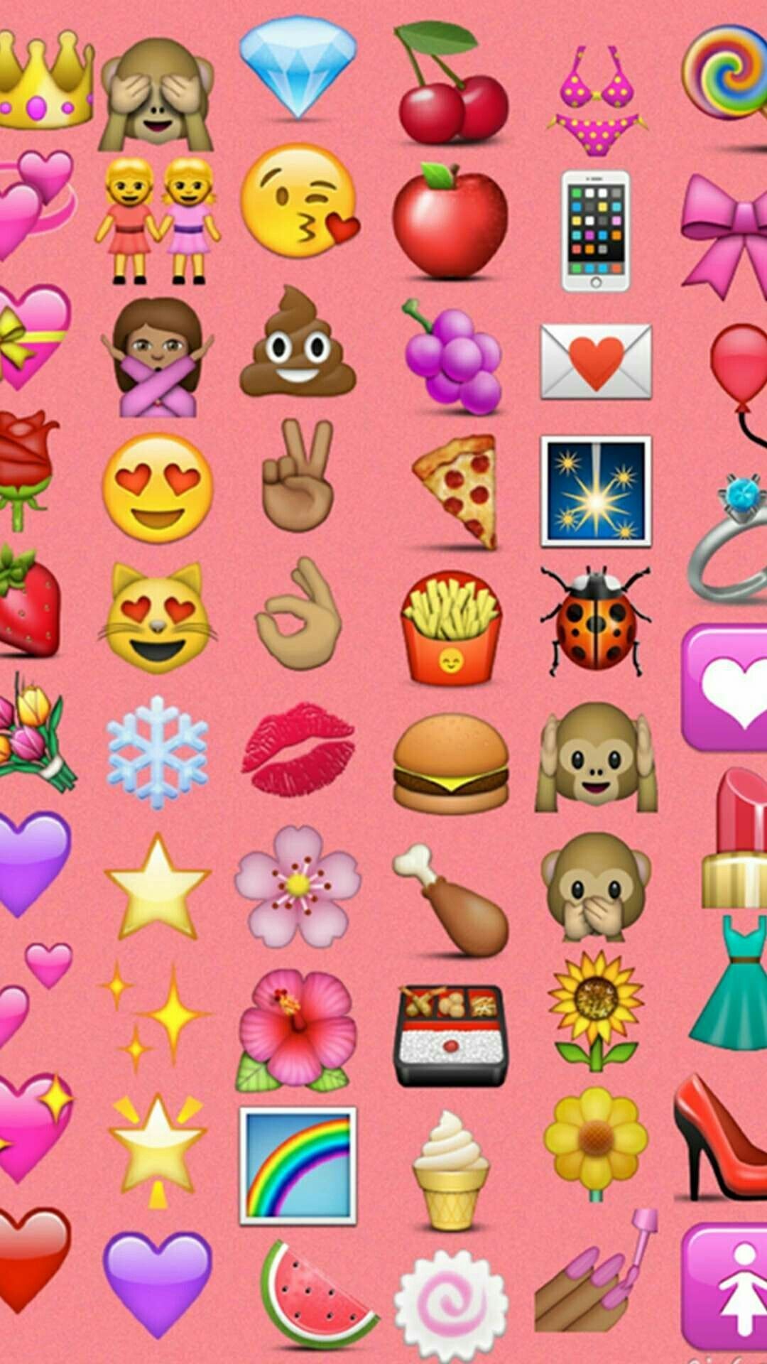 Pink Emoji Wallpapers