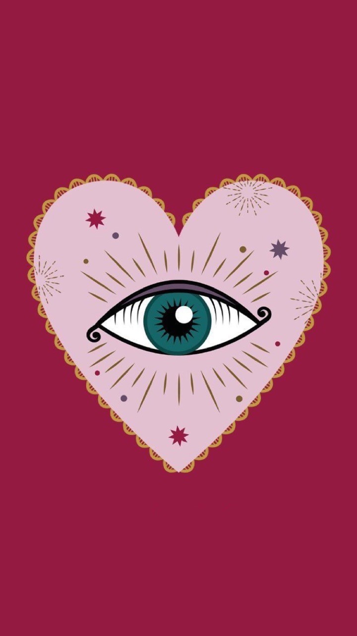 Pink Evil Eye Wallpapers