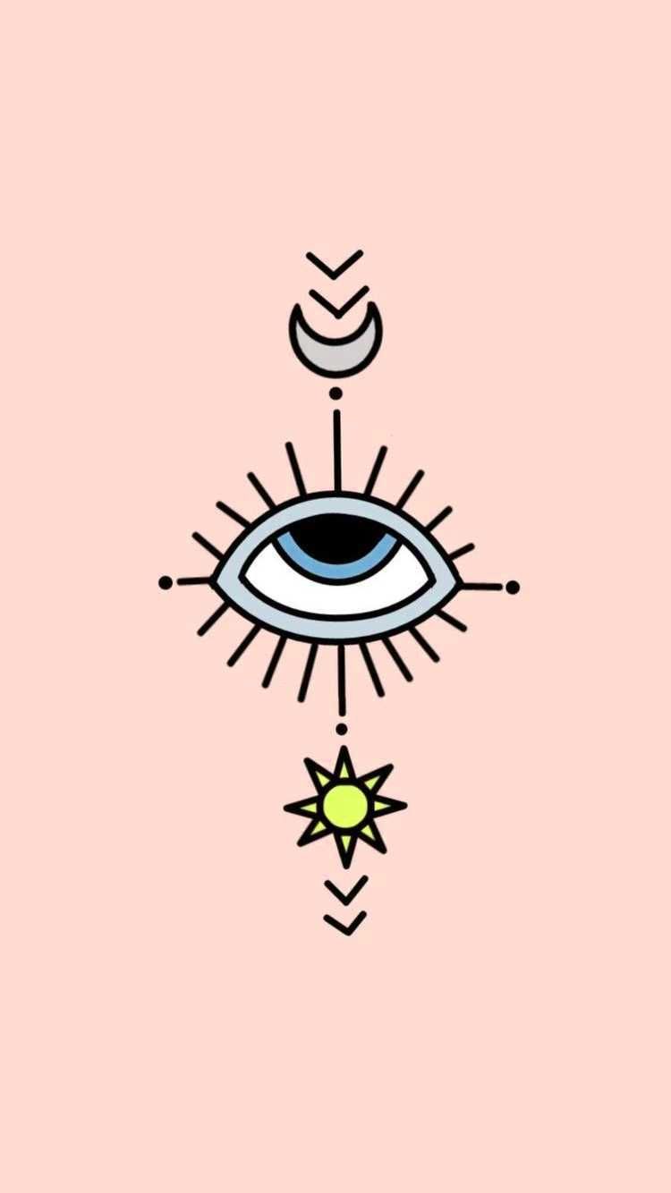 Pink Evil Eye Wallpapers