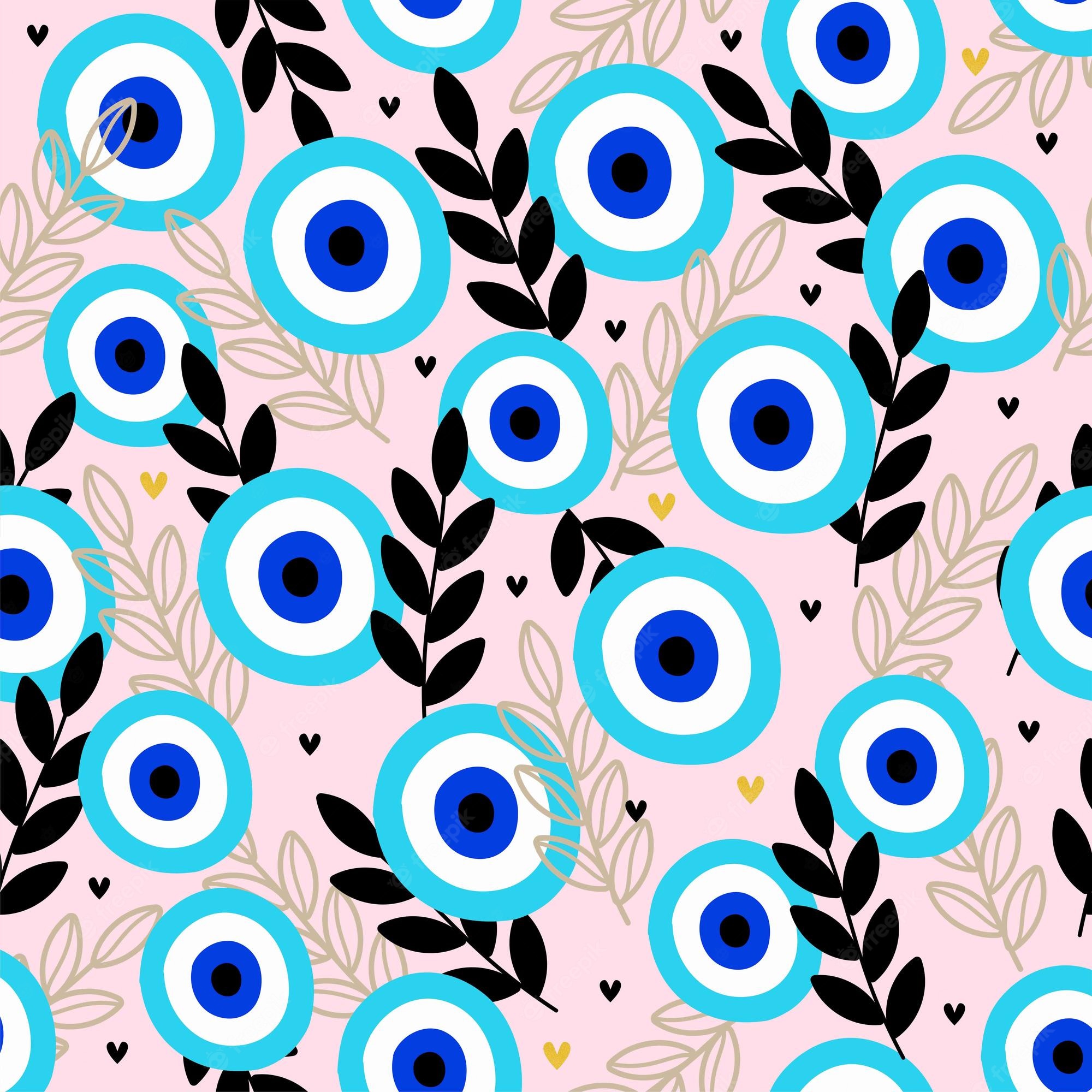 Pink Evil Eye Wallpapers