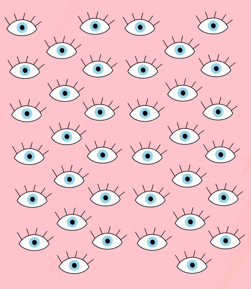 Pink Evil Eye Wallpapers