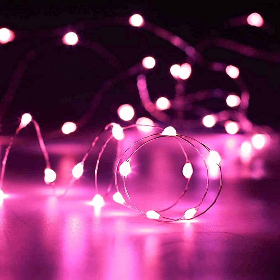 Pink Fairy Lights Wallpapers