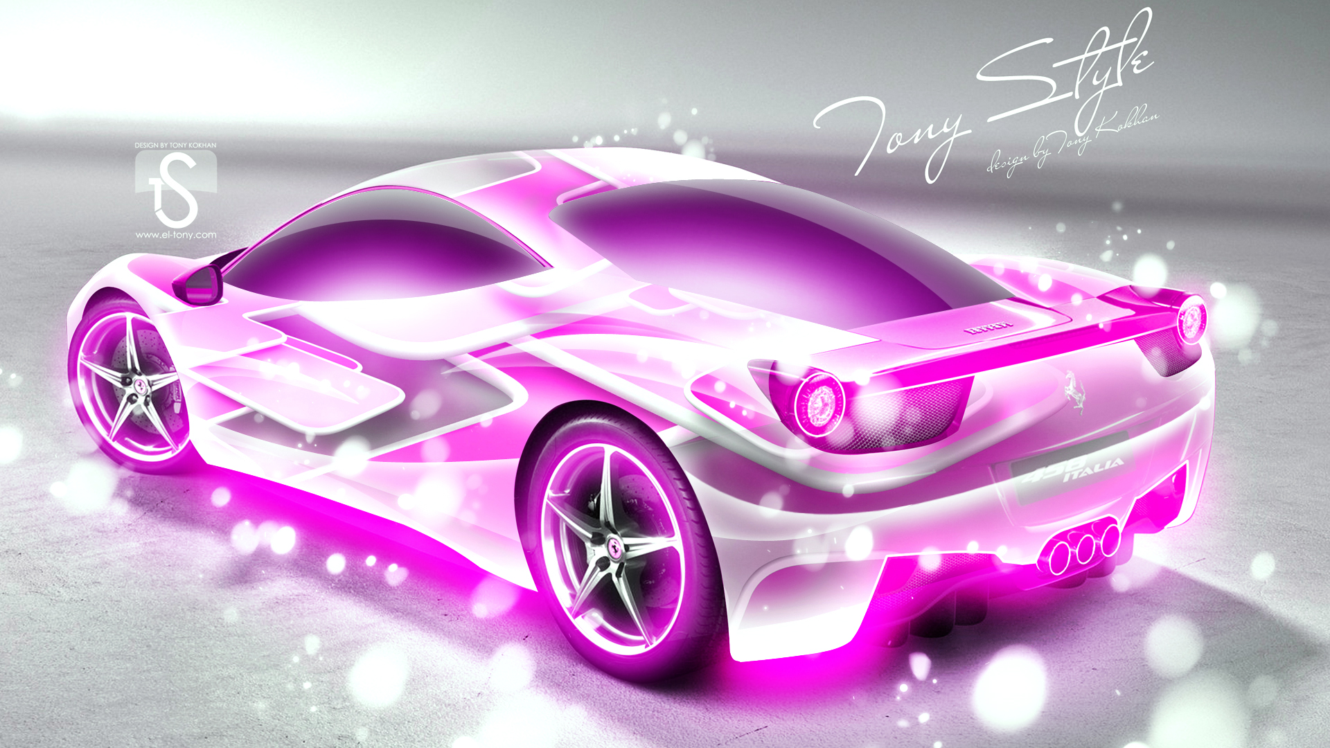 Pink Ferrari Wallpapers