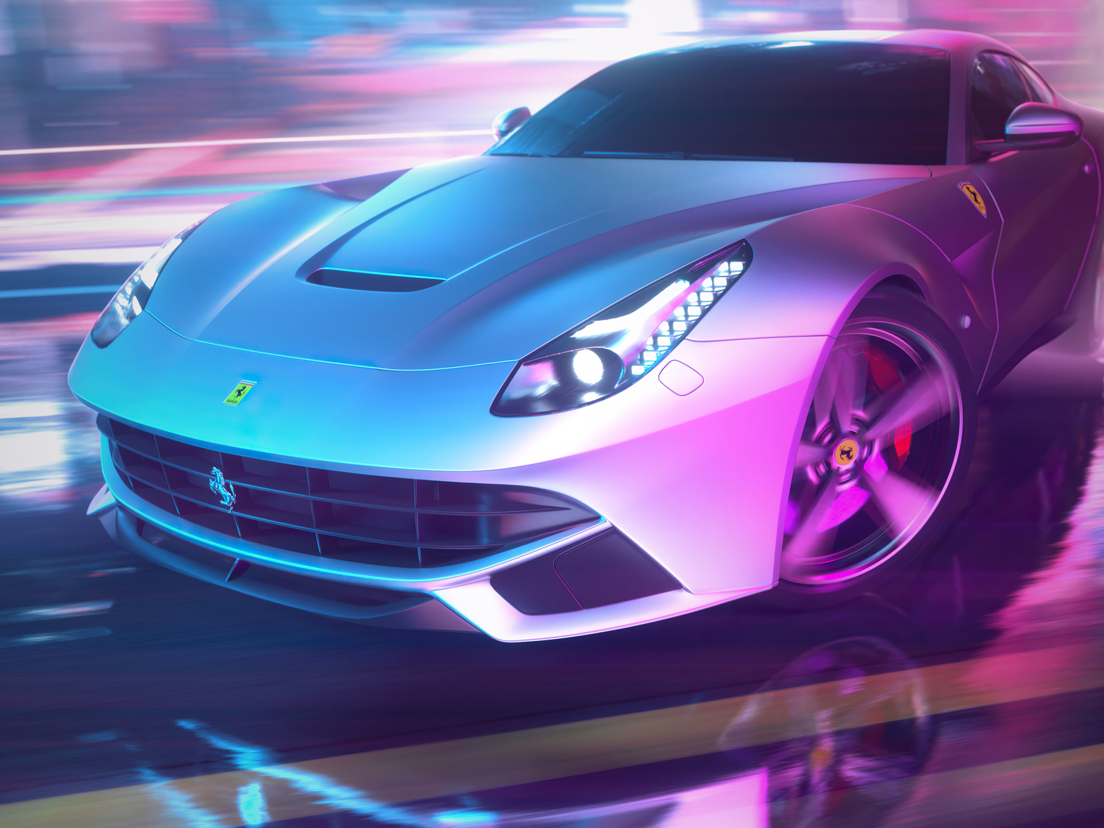 Pink Ferrari Wallpapers