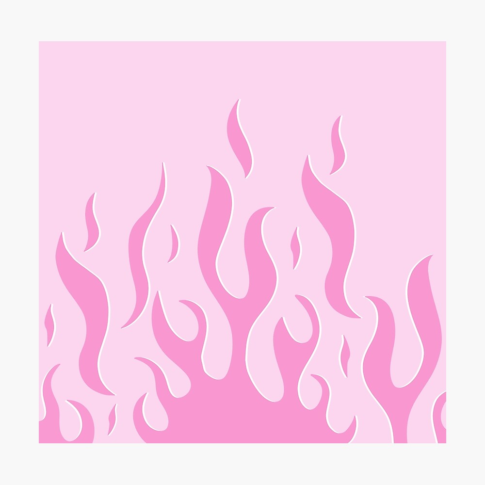 Pink Flame Aesthetic Wallpapers