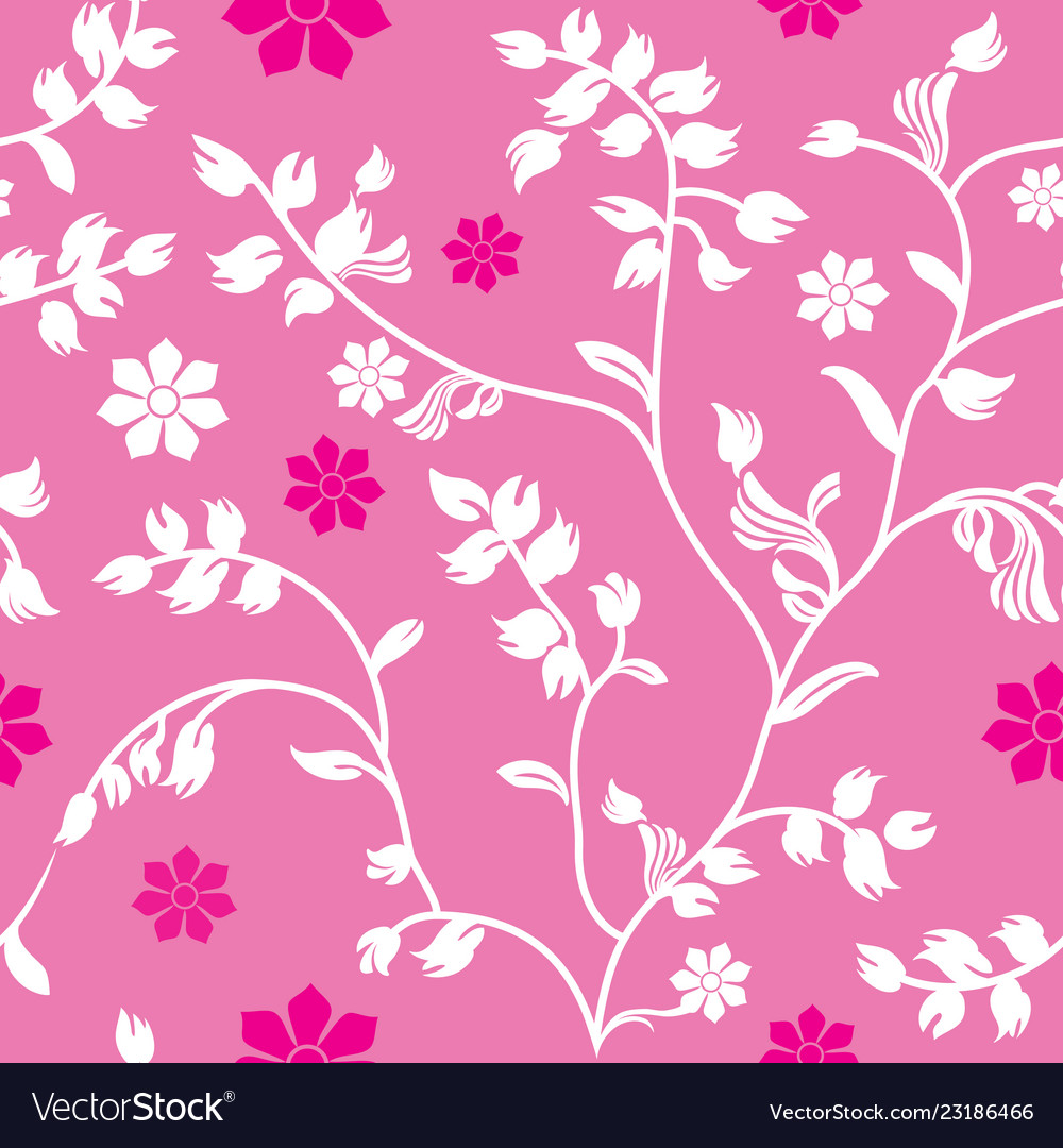 Pink Floral Pattern Wallpapers