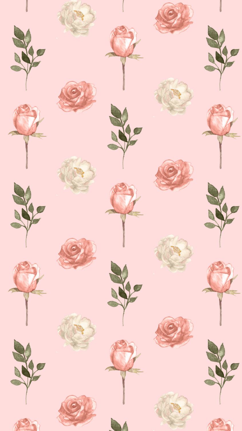 Pink Flower Cartoon Wallpapers