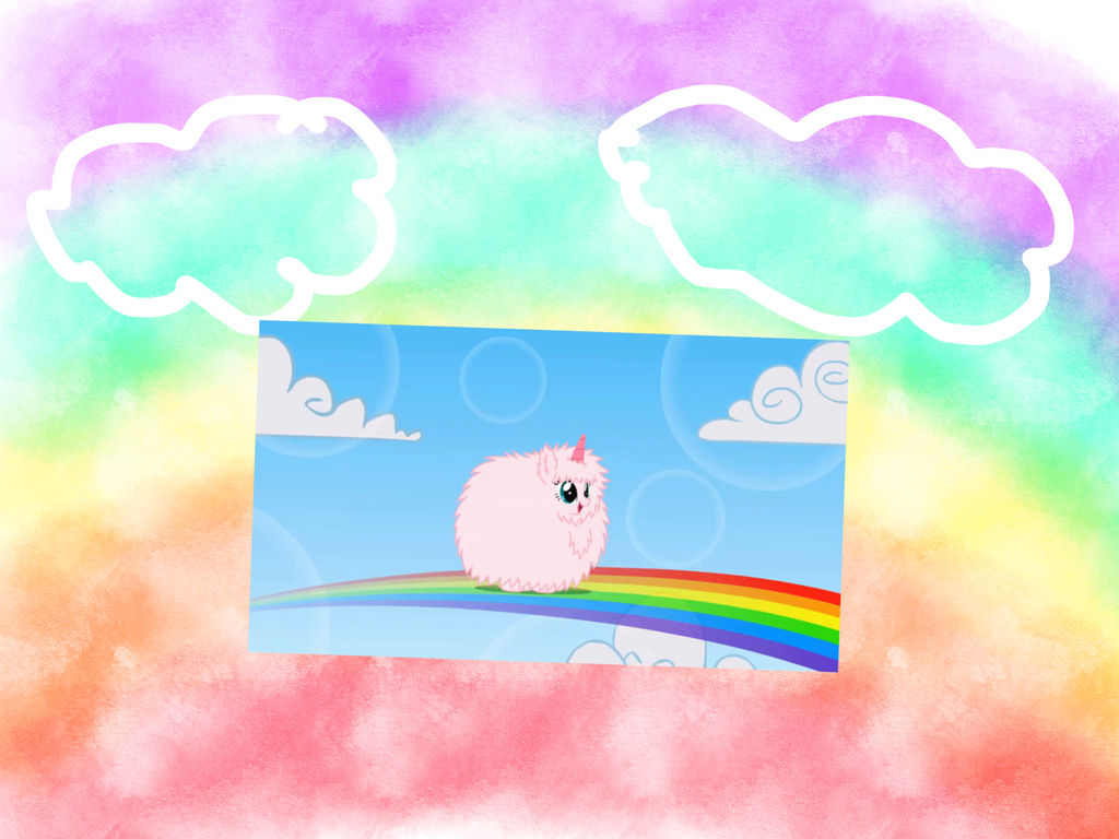 Pink Fluffy Unicorn Wallpapers